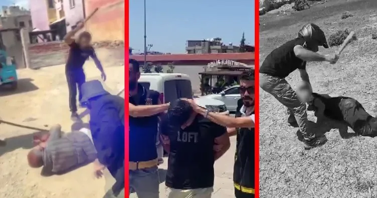 Adana'da 2 genci sopayla öldüresiye döven caninin yeni görüntüler çıktı: 68 yaşındaki adamı da dövmüş!