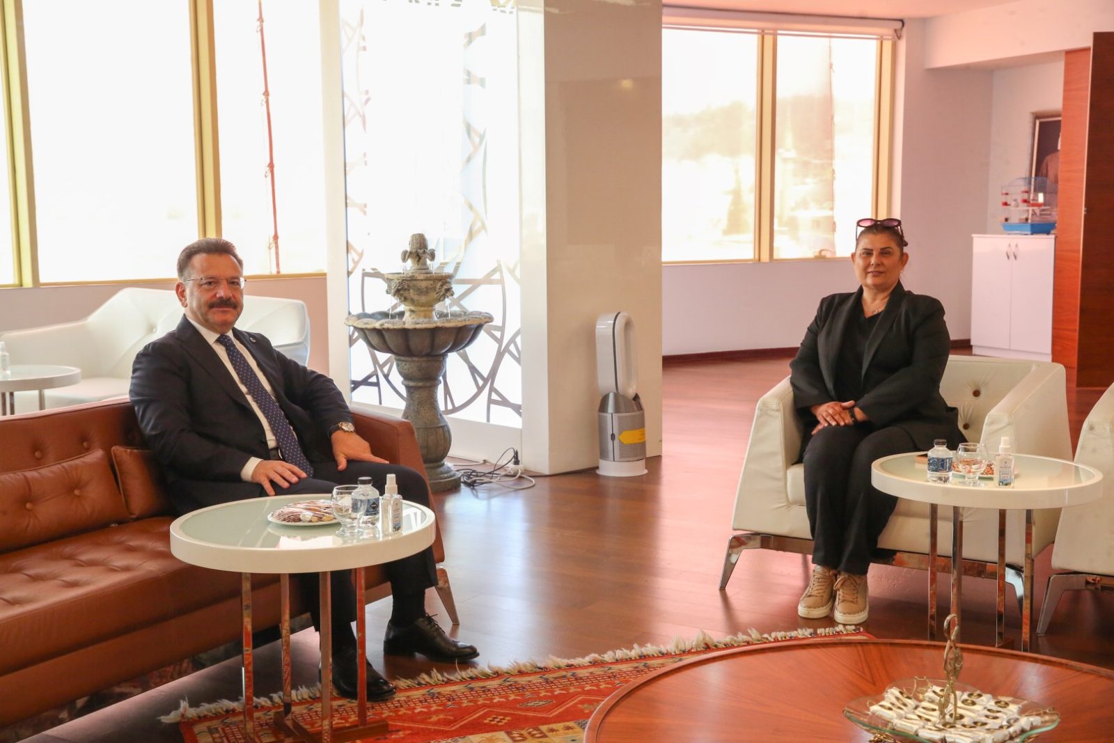 AYDIN VALİSİ SAYIN HÜSEYİN AKSOY'DAN BAŞKAN ÇERÇİOĞLU'NA ZİYARET