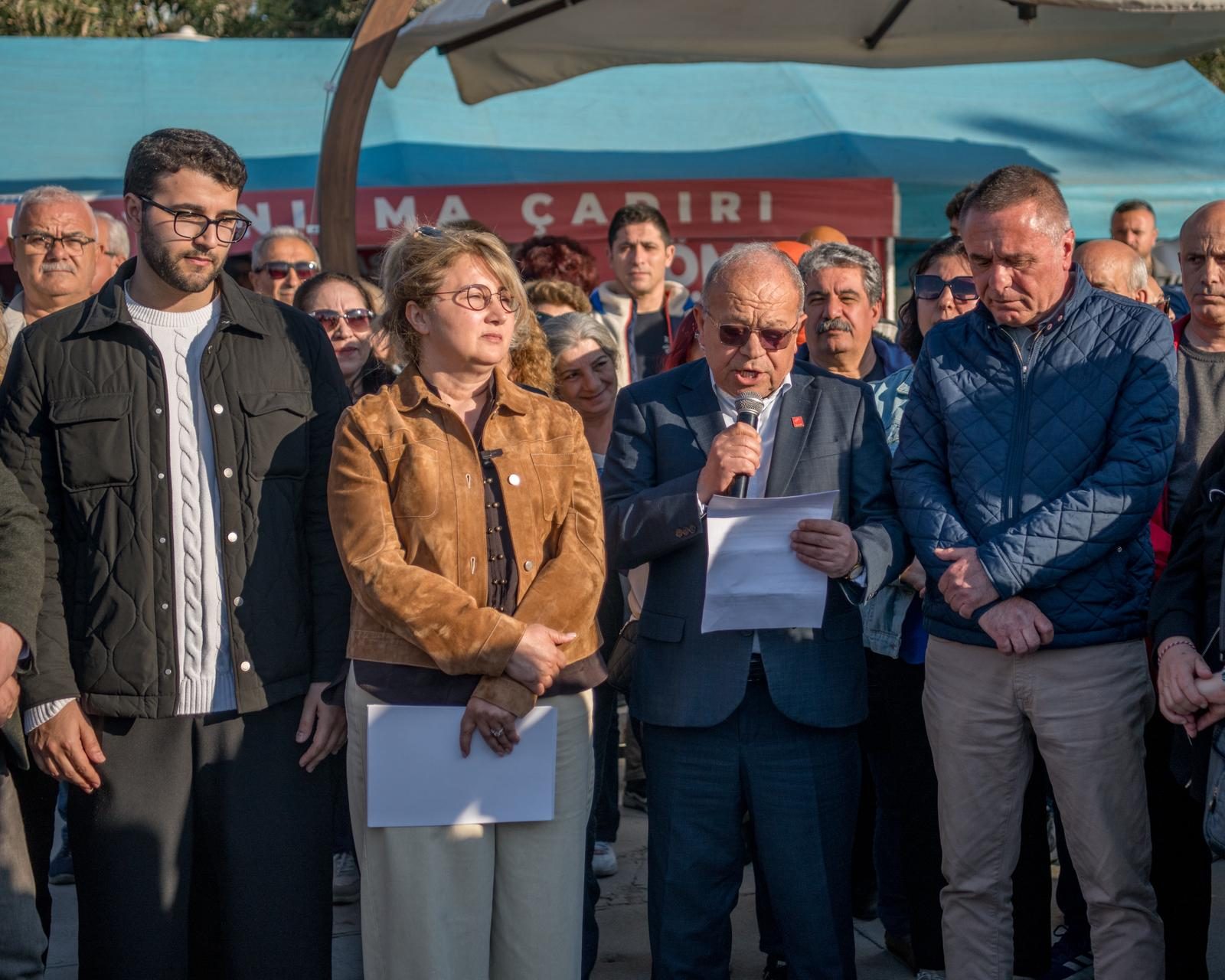CHP AYDIN İL BAŞKANI HİKMET SAATÇI: “SİYASET ŞİRKET KURTARMA ARACI DEĞİLDİR”