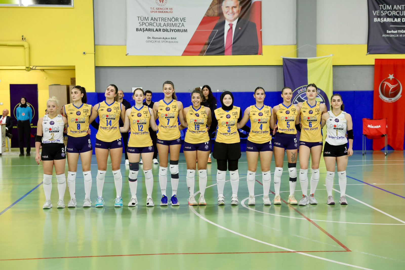 DİDİM SAHASINDA VOLEYBOL ŞÖLENİ: 3–0