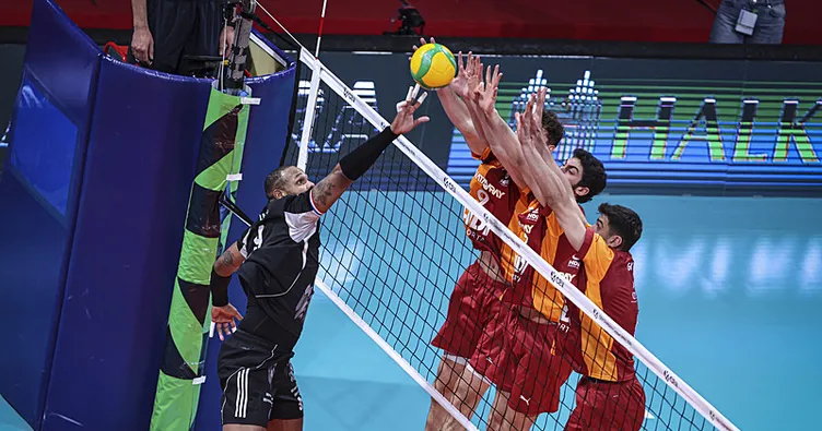 Galatasaray Erkek Voleybol Takımı, Halkbank'a kaybetti!