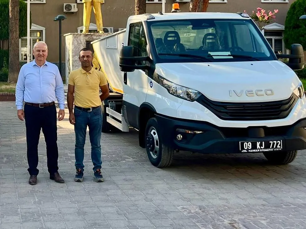 Çine Belediyesi, araç filosunu Başkan Kıvrak'la güçlendirmeye devam ediyor