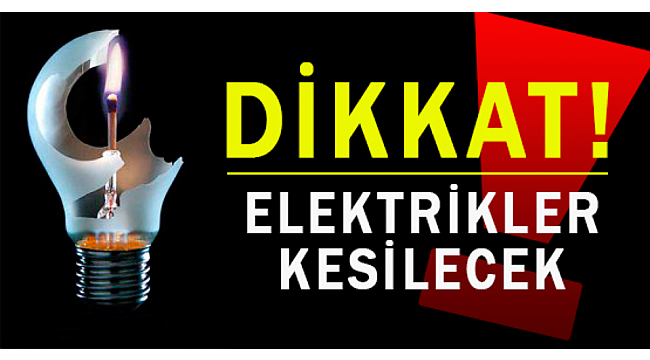 Aydın’da Planlı Elektrik Kesintisi: İşte İlçe İlçe Saatler