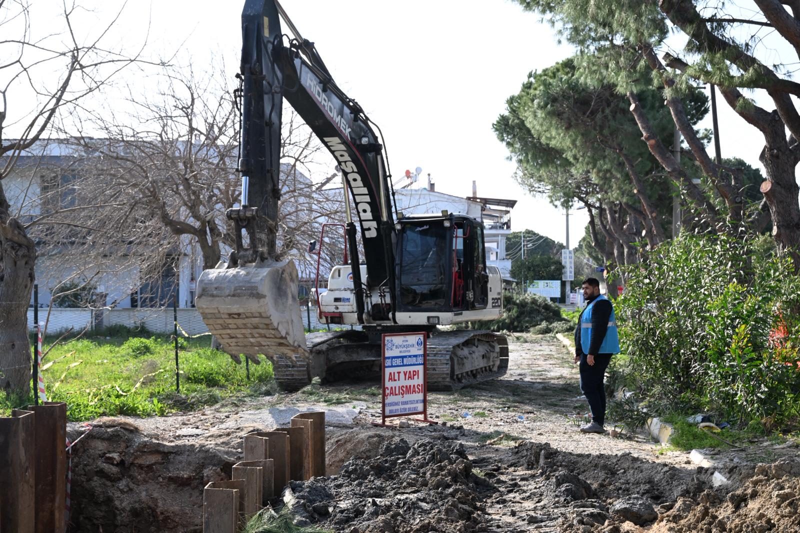 BAŞKAN ÇERÇİOĞLU’NDAN KUŞADASI’NA ALTYAPI YATIRIMI