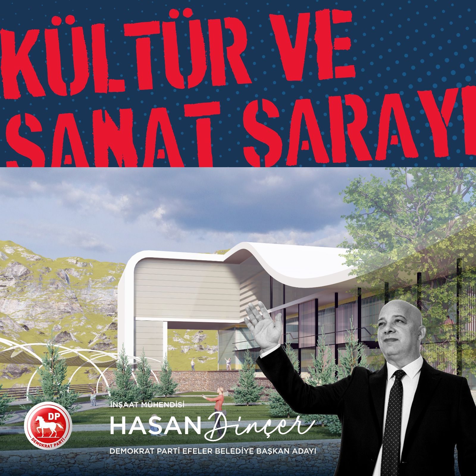 DP'li Hasan DİNÇER'den tüm projeleri unutturacak Sanat ve Şehir dostu proje!