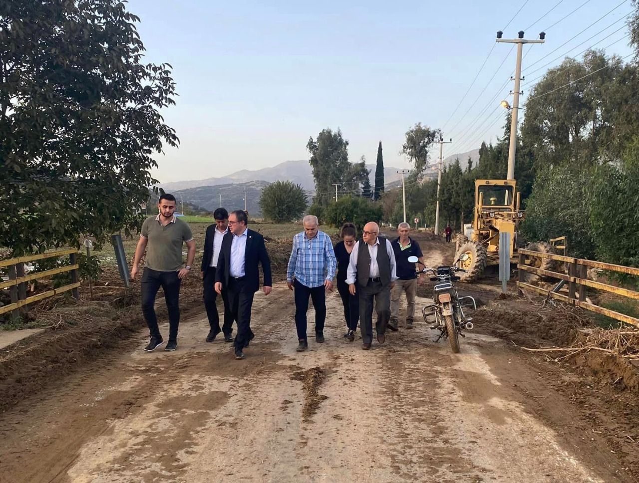 CHP’li Karakoz, parti çalışmalarına ara verip sel bölgesine koştu