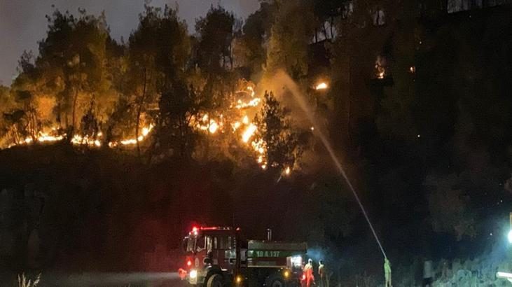Sakarya’da çıkıp Bilecik’e sıçrayan orman yangını yayıldı; 4 köy tahliye edildi