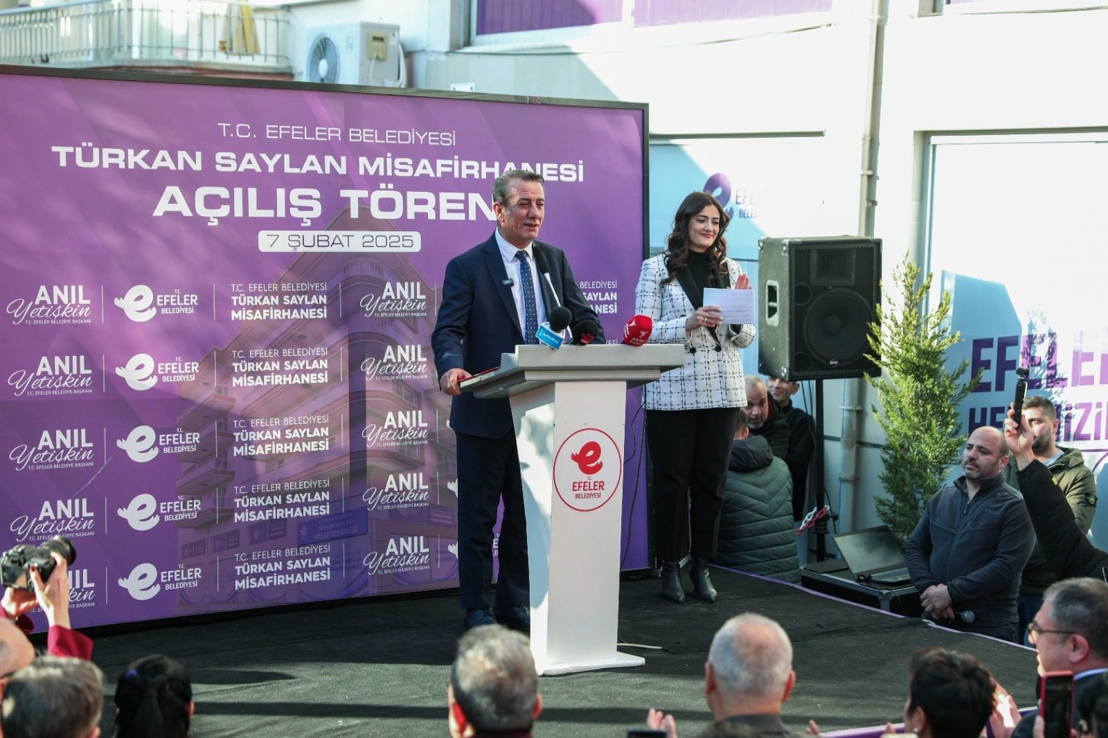 Efeler Belediyesi, Türkan Saylan Misafirhanesi'ni hizmete açtı