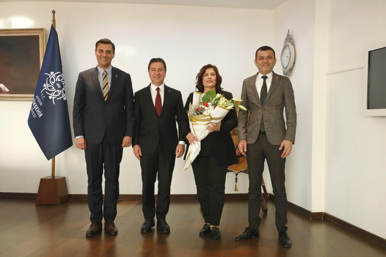 AYDIN, MANİSA, MUĞLA VE DENİZLİ BÜYÜKŞEHİR BELEDİYE BAŞKANLARI AYDIN'DA BİR ARAYA GELDİ