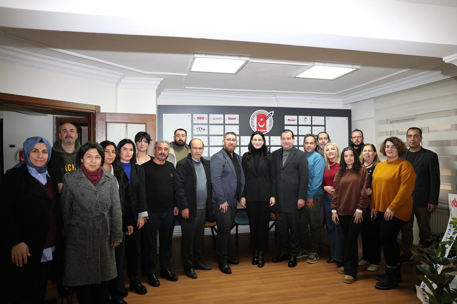 AK Parti Aydın Milletvekili Seda Sarıbaş’tan ABGC’ye ziyaret