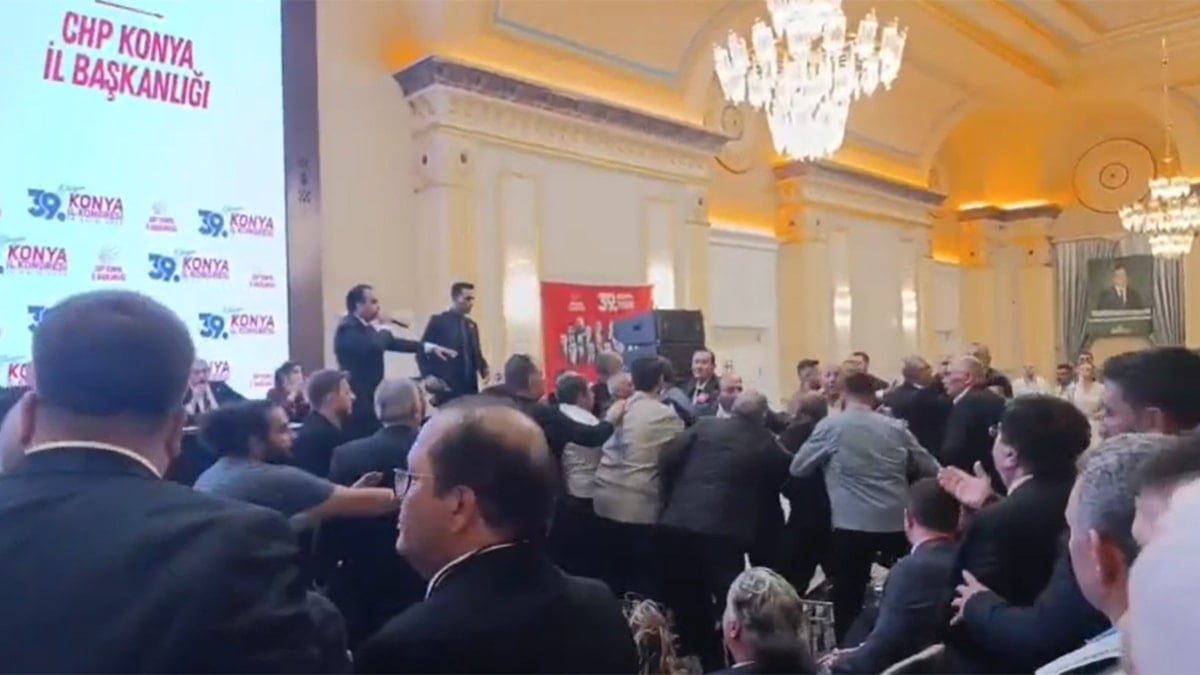 CHP Konya il kongresinde gerginlik