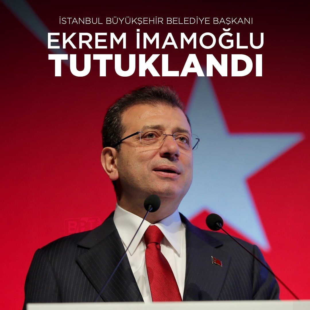 Son Dakika... İBB Başkanı Ekrem İmamoğlu tutuklandı!