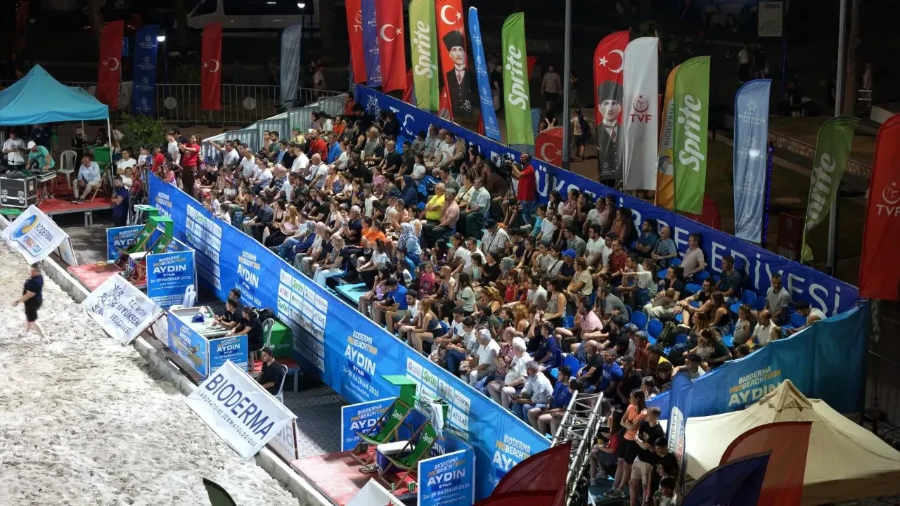Başkan Çerçioğlu Sporseverleri Aydın Tekstil Park’ta Buluşturdu