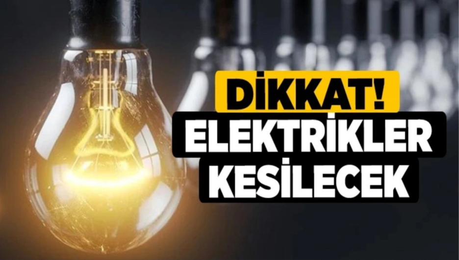 Aydın’ın 7 İlçesinde Elektrik Kesintisi