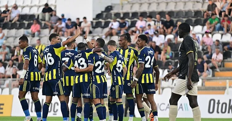 Fenerbahçe ilk hazırlık maçında Portimonense'yi 2 golle geçti!