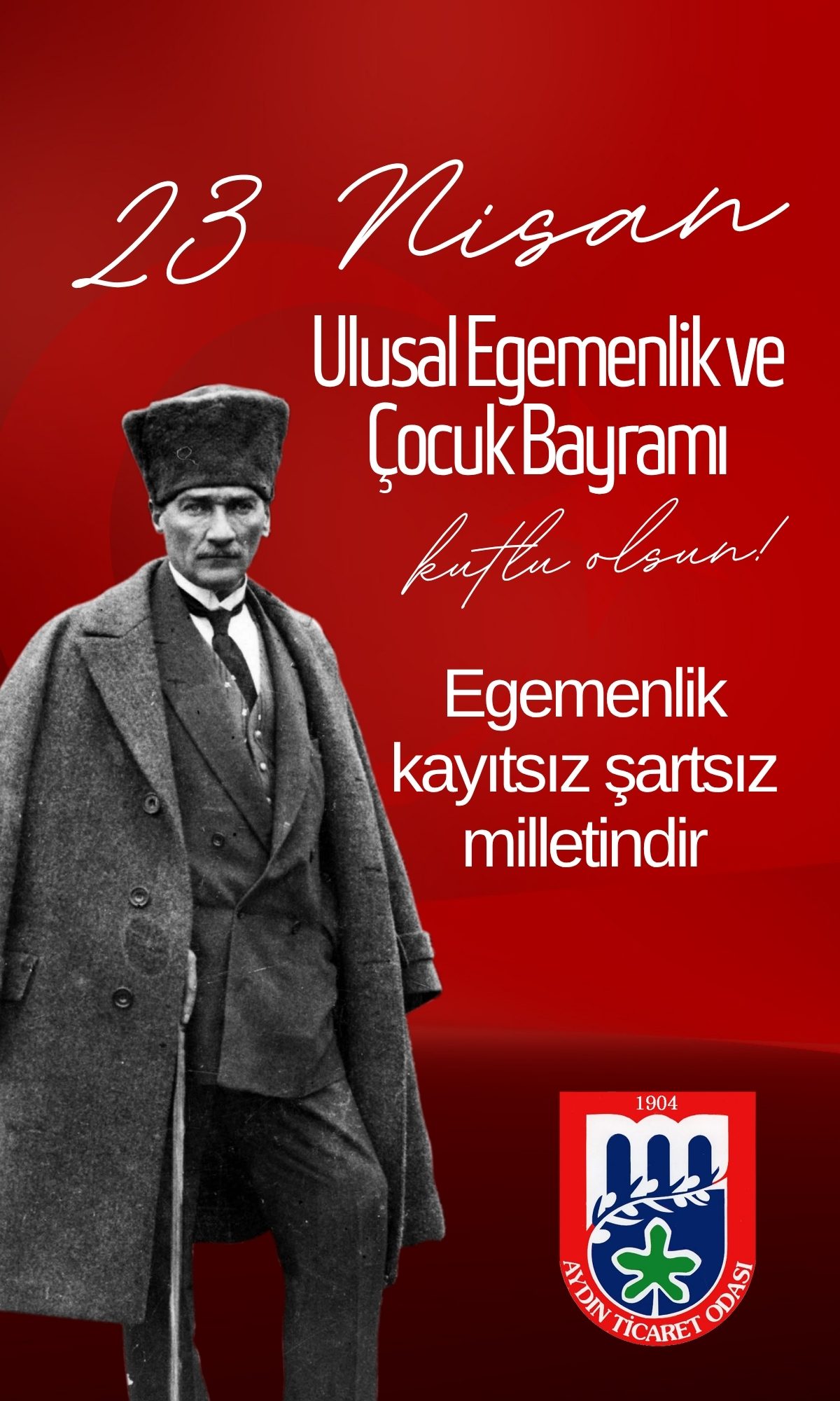 AYTO'dan 23 Nisan kutlama Mesajı