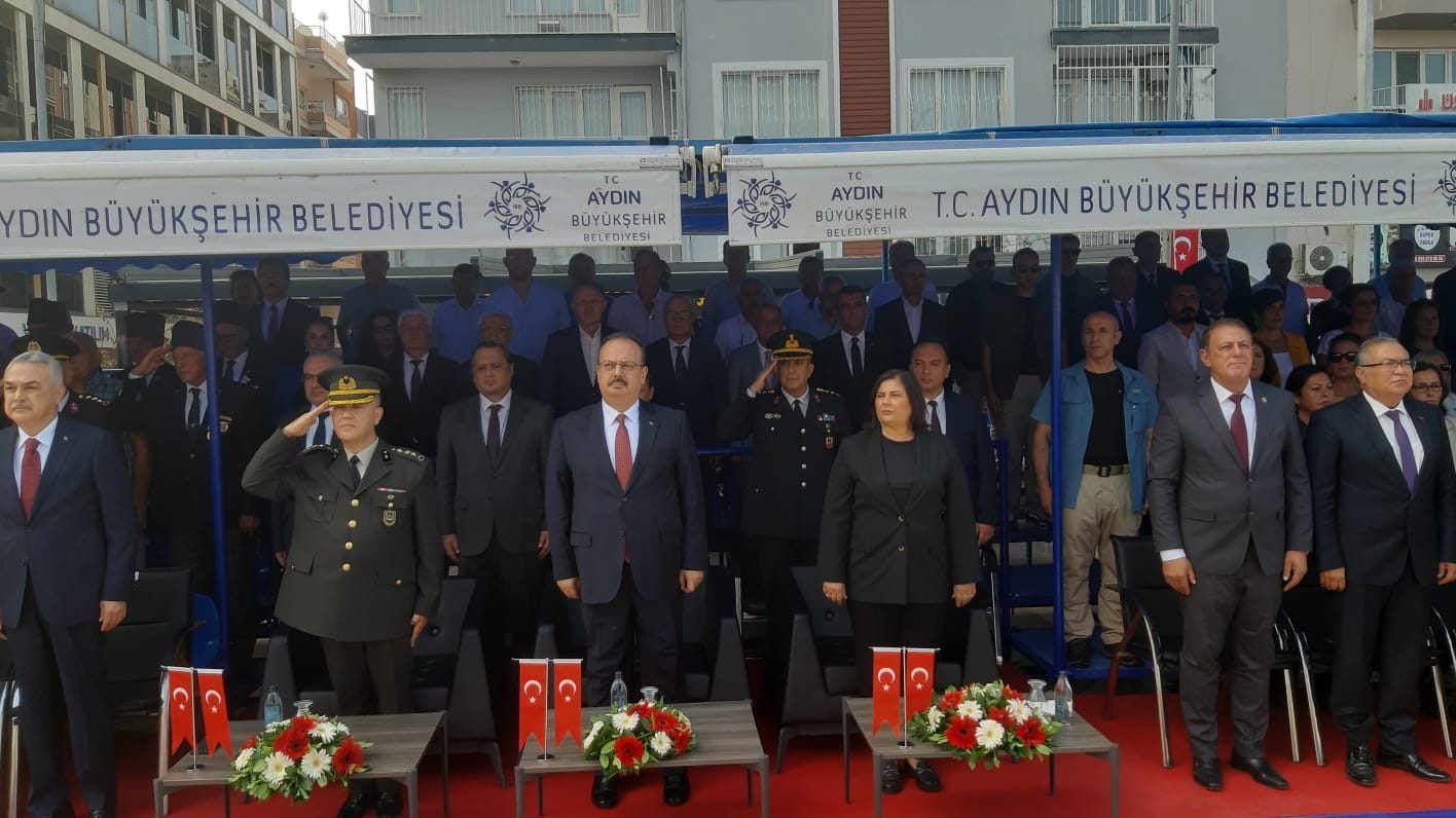 Aydın'ın düşman işgalinden kurtuluşunun 101. yıldönümü kutlandı