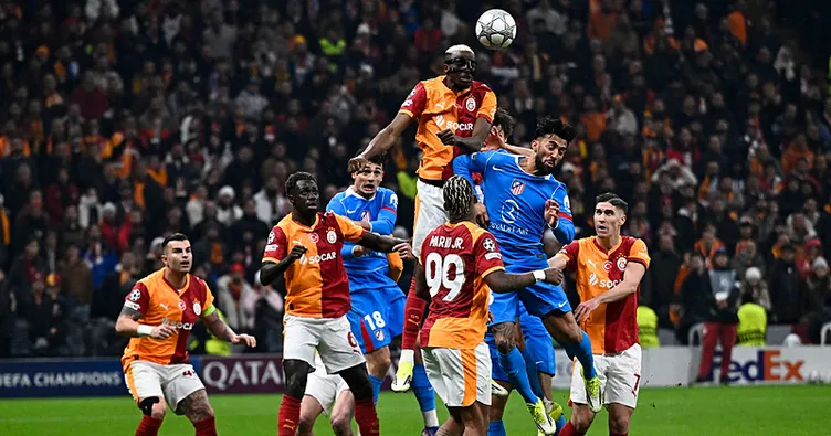 Galatasaray, Atletico Madrid ile 3. kez berabere kaldı