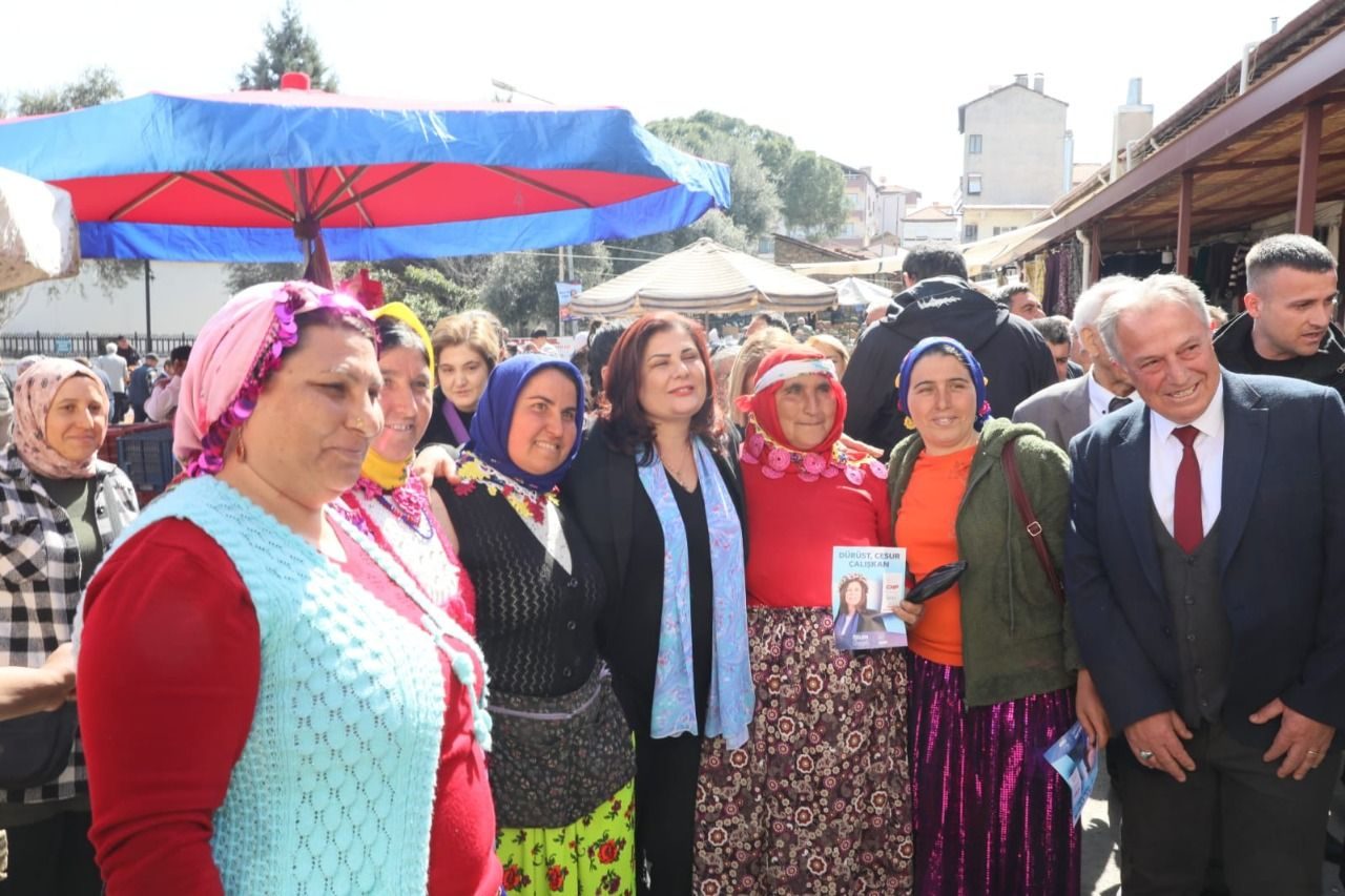 Karacasu Çerçioğlu'nu coşkuyla karşıladı