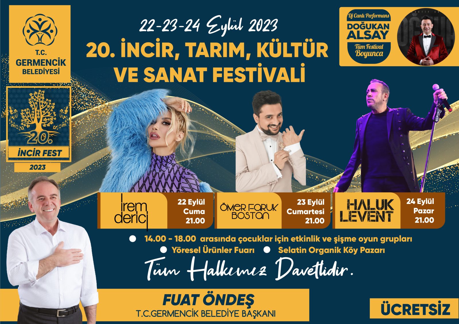 Germencik’te muhteşem incir festivali için geri sayım başladı
