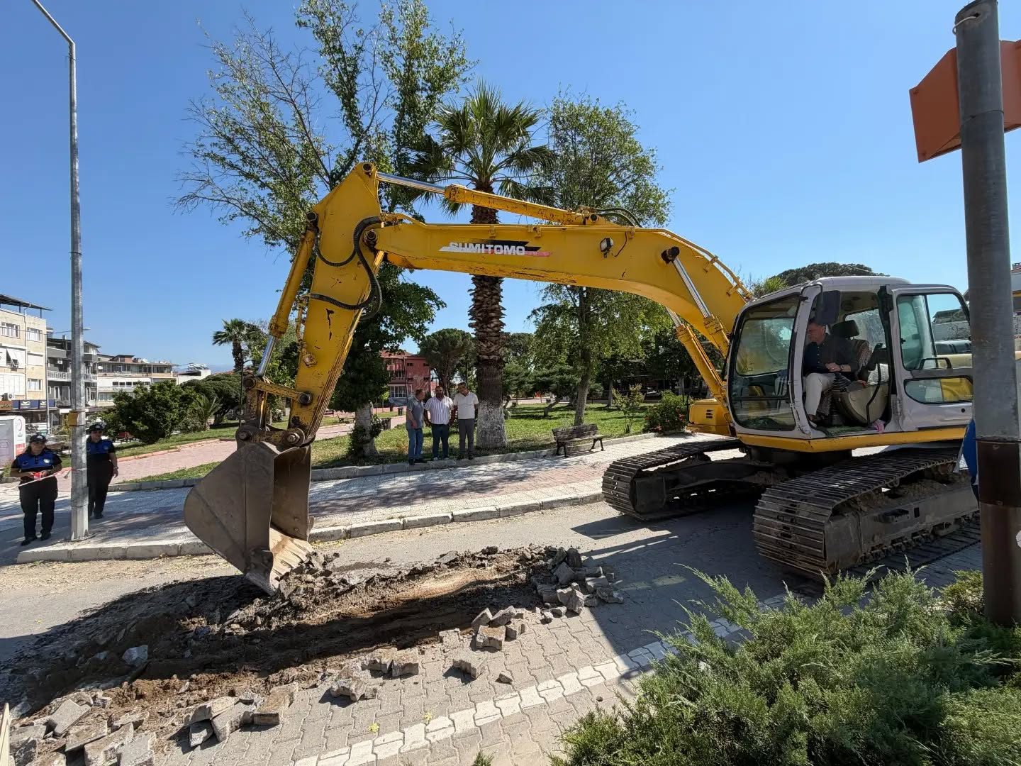 Yenipazar’ın Girişine Modern Dokunuş: Yıllardır Beklenen Yol Çalışması Başladı