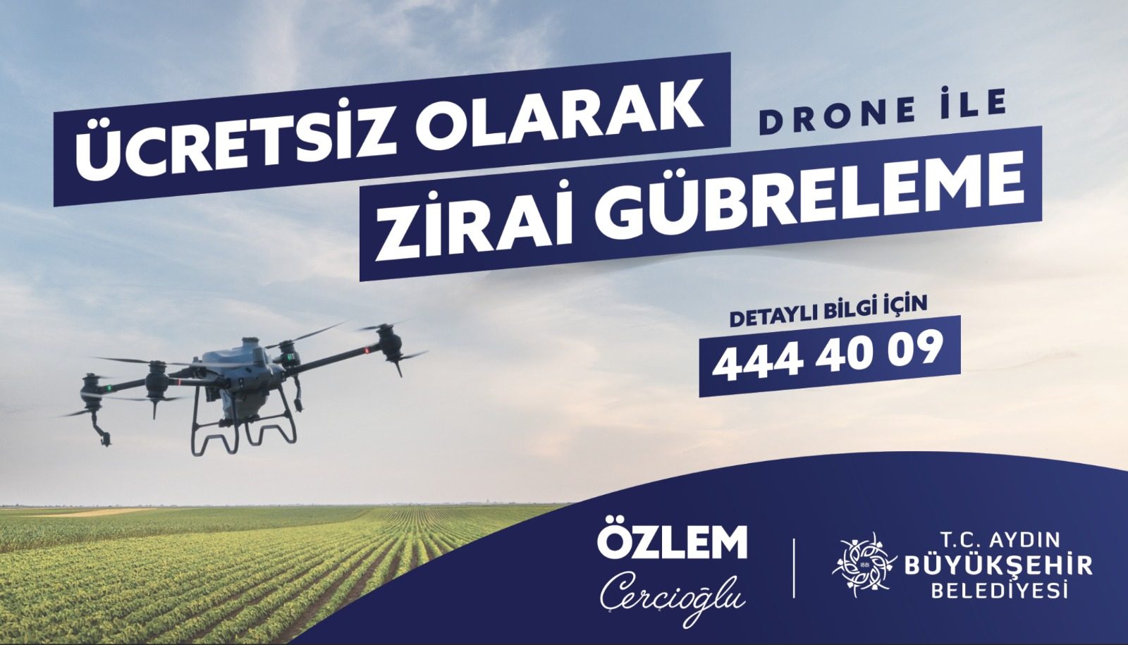 Çerçioğlu’ndan Aydın Çiftçisine Büyük Proje