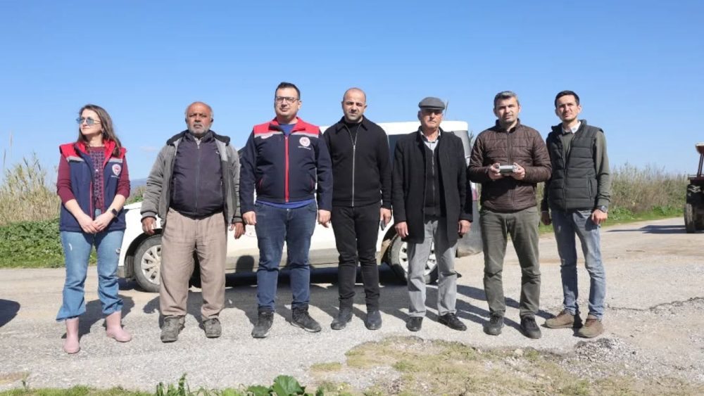 İncirliova’da Taşkın Sonrası Tarım Arazilerinde Hasar Tespiti