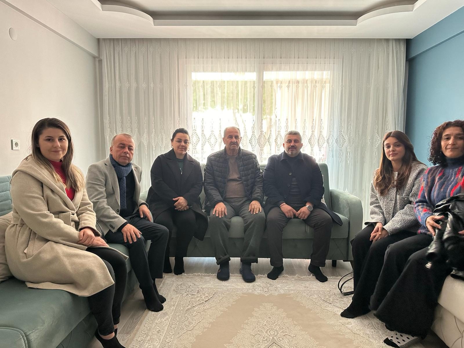 CHP’nin İncirliova adayı Gökmen'den eski başkana  ziyaret