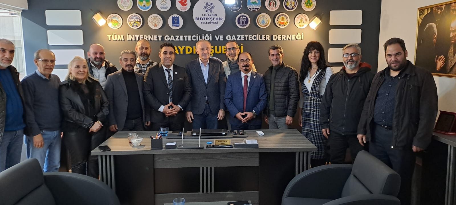 Başkan Atabay'dan Tingader'e Ziyaret