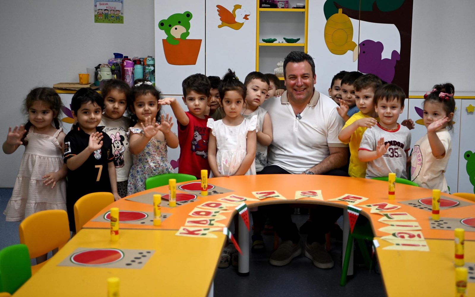 BAŞKAN VEKİLİ DEMİRTAŞ’TAN ‘ÇOCUK GELİŞİM MERKEZİ’NE’ ZİYARET