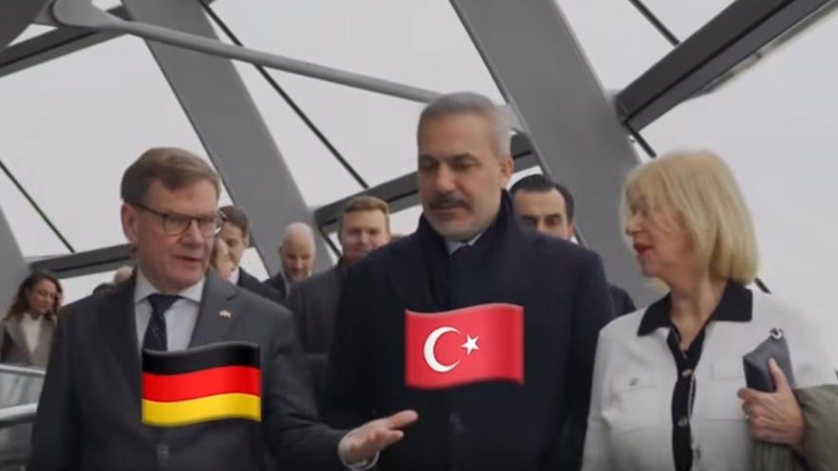 Almanya'dan Saray’a ince gönderme