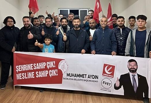 YRP'li AYDIN : “HER GEÇEN GÜN BÜYÜYORUZ”