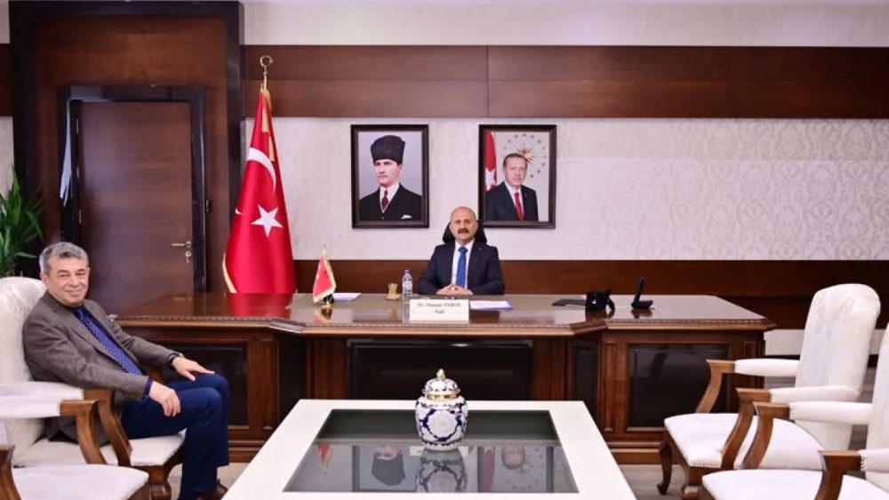 Vali Varol, AESOB Başkanı Künkcü’yü Ağırladı