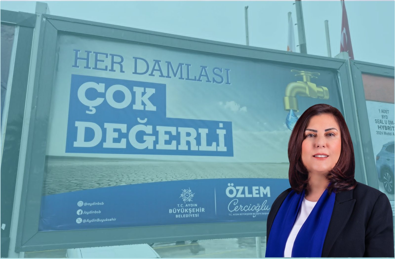 Aydın'da Kuraklık Alarmı: Başkan Çerçioğlu'ndan "Su Tasarrufu" Çağrısı