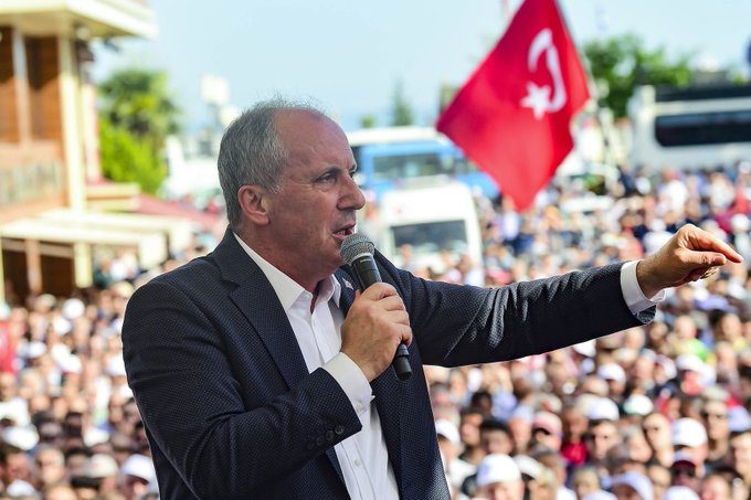 Muharrem İnce: Adaylıktan çekiliyorum