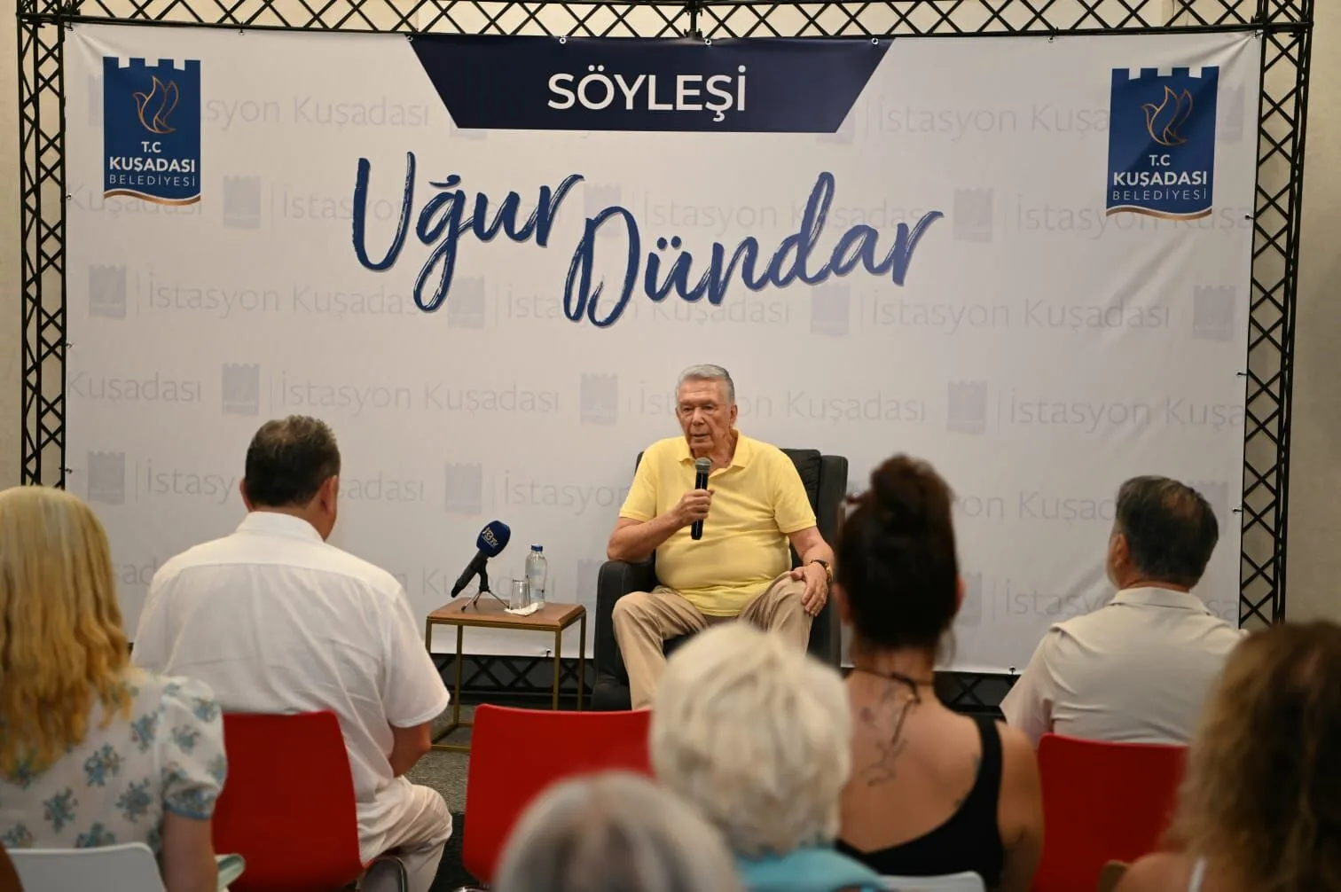 Usta gazeteci Uğur Dündar Kuşadalılar'la buluştu