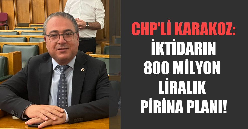 Karakoz : "Rantın yeni adı Pirina!"