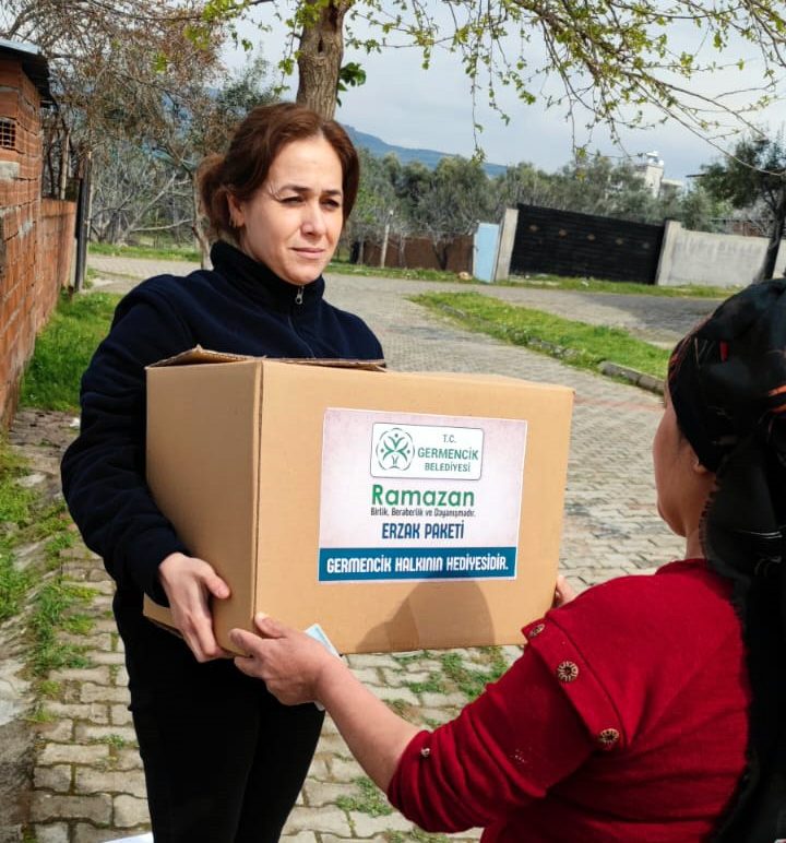 Germencik Belediyesi yüzleri güldürmeye devam ediyor