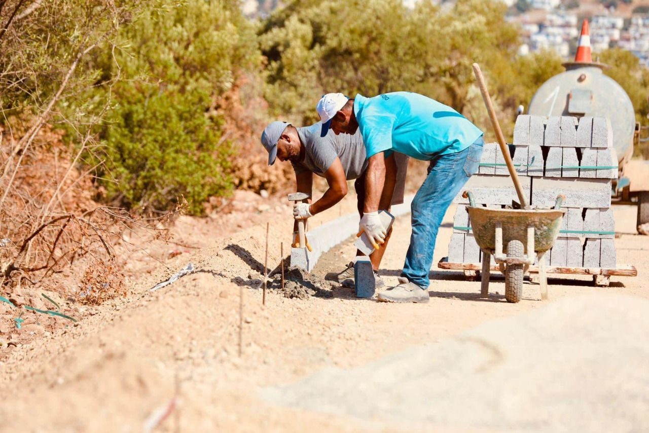 Didim'de bisiklet yolları için çalışmalar sürüyor