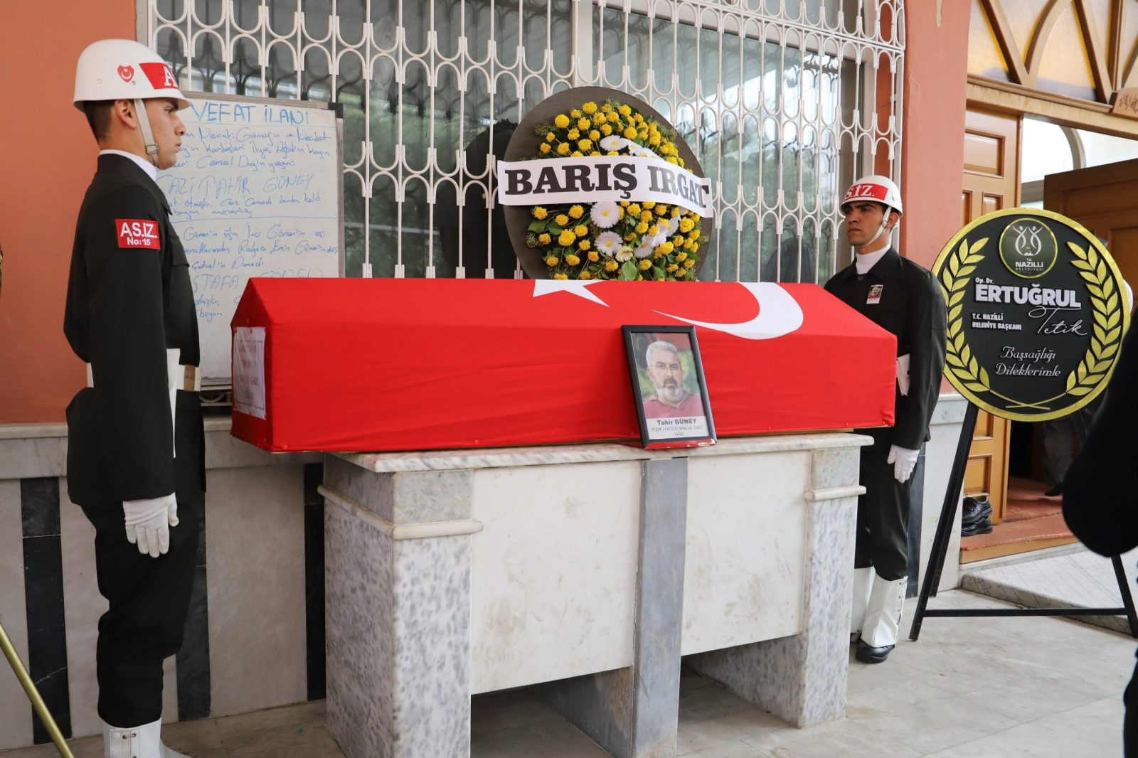 Gazi Tahir Güney Son Yolculuğuna Uğurlandı