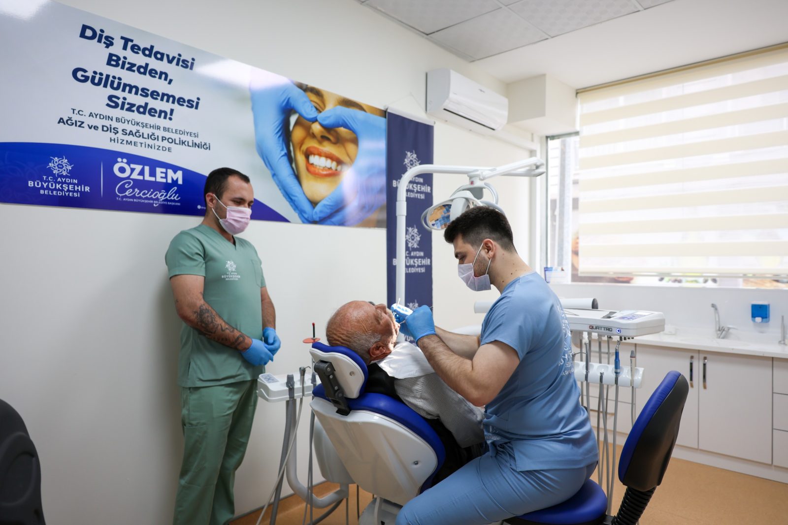 BAŞKAN ÇERÇİOĞLU DÖRDÜNCÜ AĞIZ VE DİŞ SAĞLIĞI POLİKLİNİĞİ’Nİ AYDIN’A KAZANDIRDI