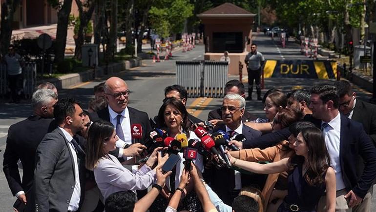 Adalet Bakanı Tunç, DEM Parti heyetini kabul etti