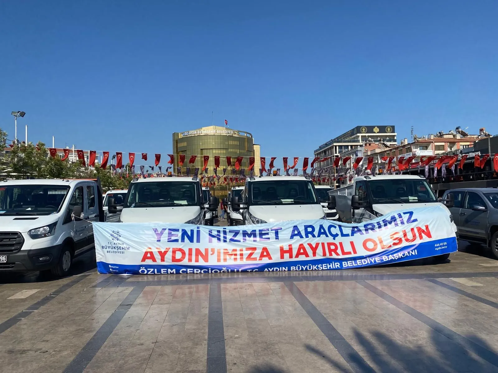 Büyükşehir'den  24 yeni araç