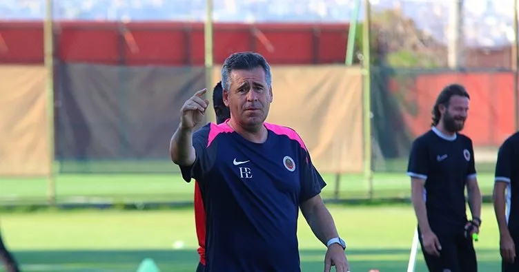 Gençlerbirliği Teknik Direktörü Hüseyin Eroğlu, taraftardan "dolu stat" istedi