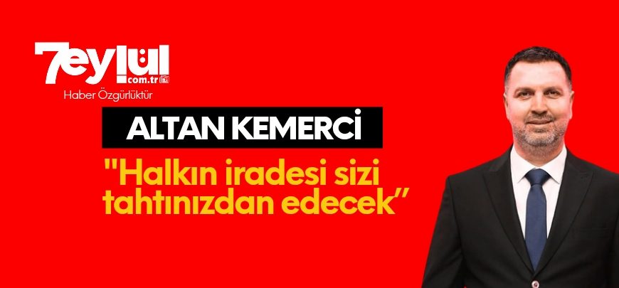 CHP'li KEMERCİ: "Sandıktaki Kararı Değiştirmeyecek"