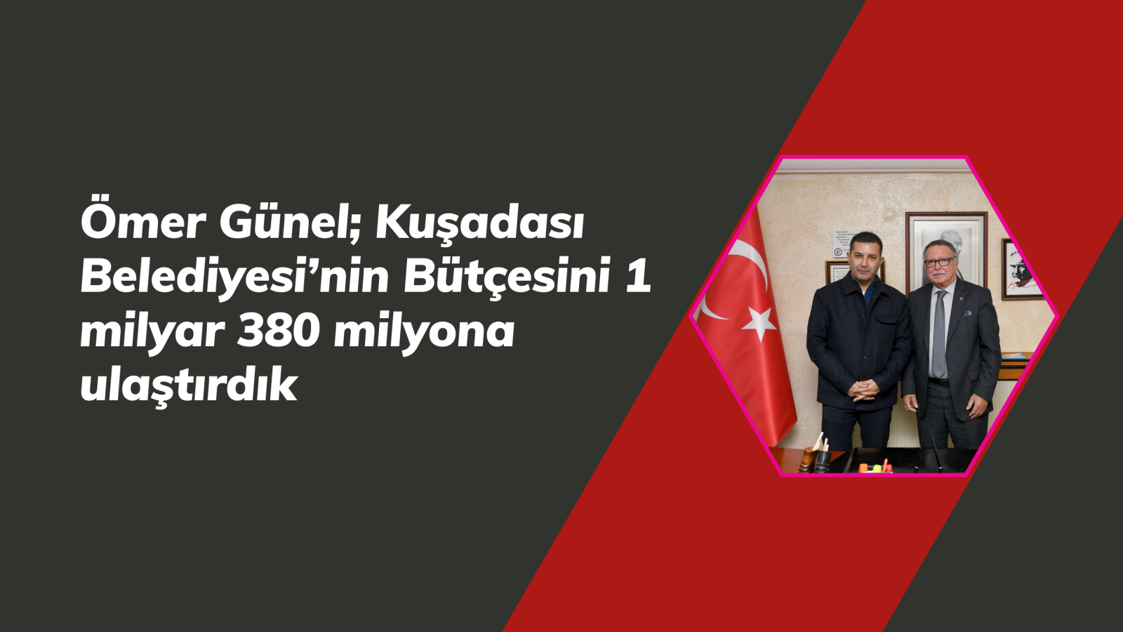 BAŞKAN ÖMER GÜNEL’DEN BÜTÇE DEVRİMİ