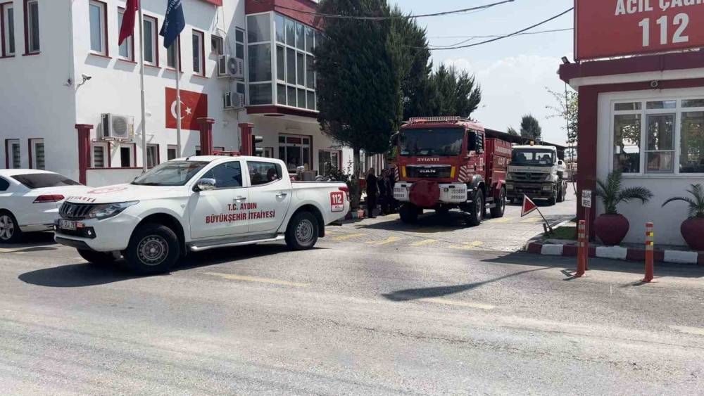 Market deposunda çıkan yangın korkuttu