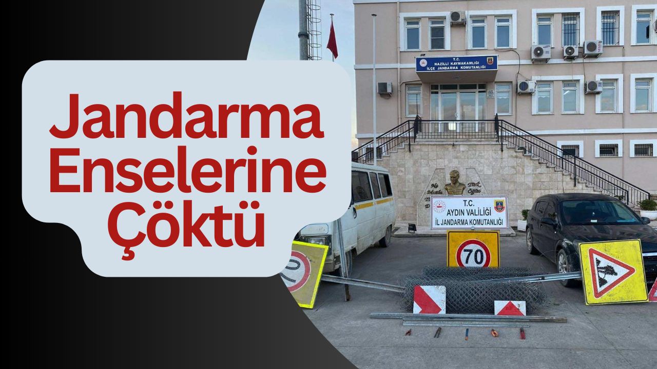 Nazilli’de Devlet Malına Göz Diken Hırsızlar Yakalandı