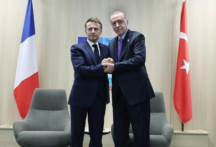 Emmanuel Macron, Cumhurbaşkanı Erdoğan ile görüştü: Filistinlilerin güvenliği için her şey yapılmalıdır