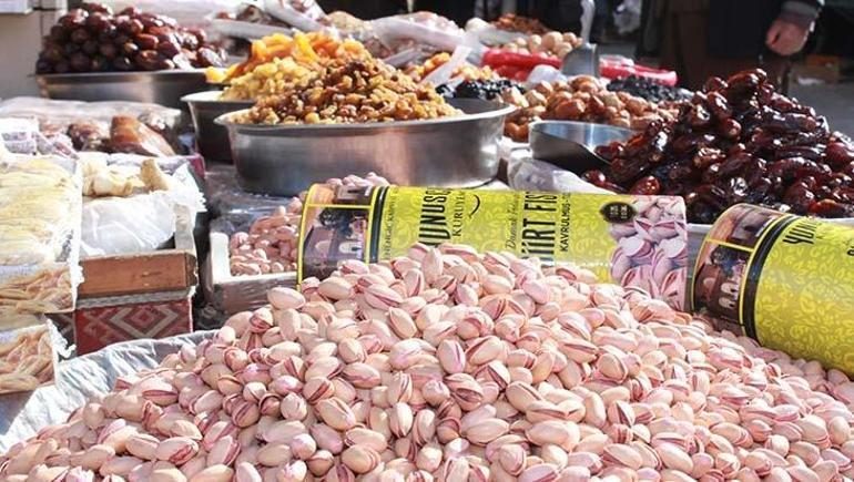 Siirt’te ramazan bereketi başladı Hurma, tahin ve pekmez tezgahta